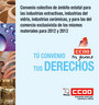 Folleto del convenio del vidrio y de la cerámica 2012 - 2013 