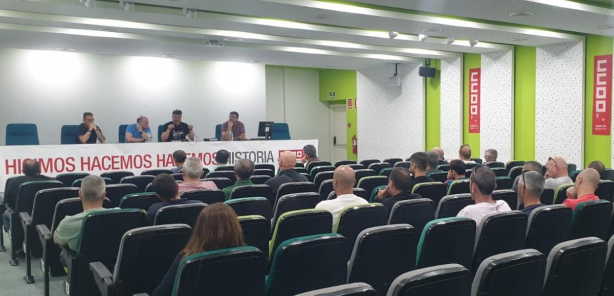 Asamblea de delegados y delegadas del convenio del metal de Murcia