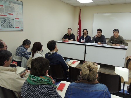 Momento de la asamblea de esta maana