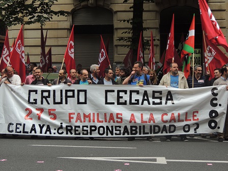 Por la defensa del empleo en Cegasa