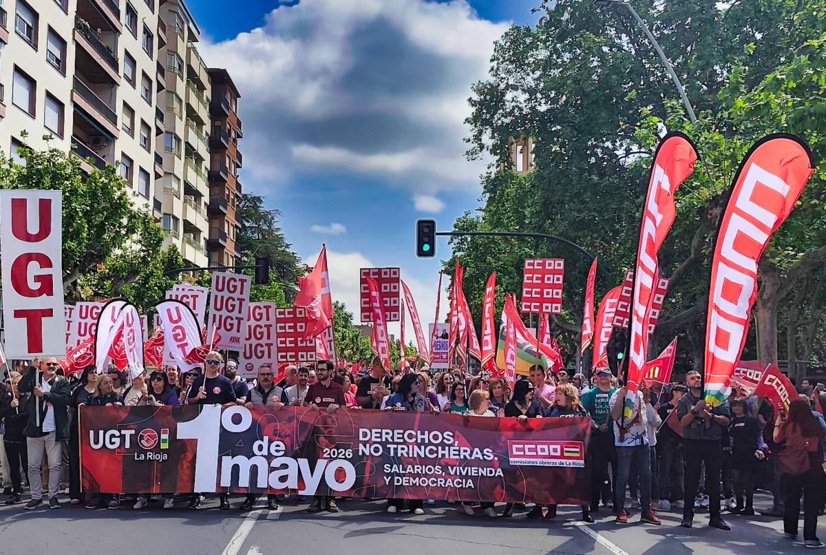 1 de mayo en Logroño