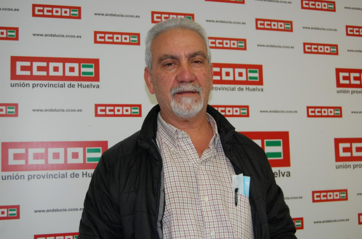 Juán Díaz, Secrerario General de Industria de CCOO Huelva