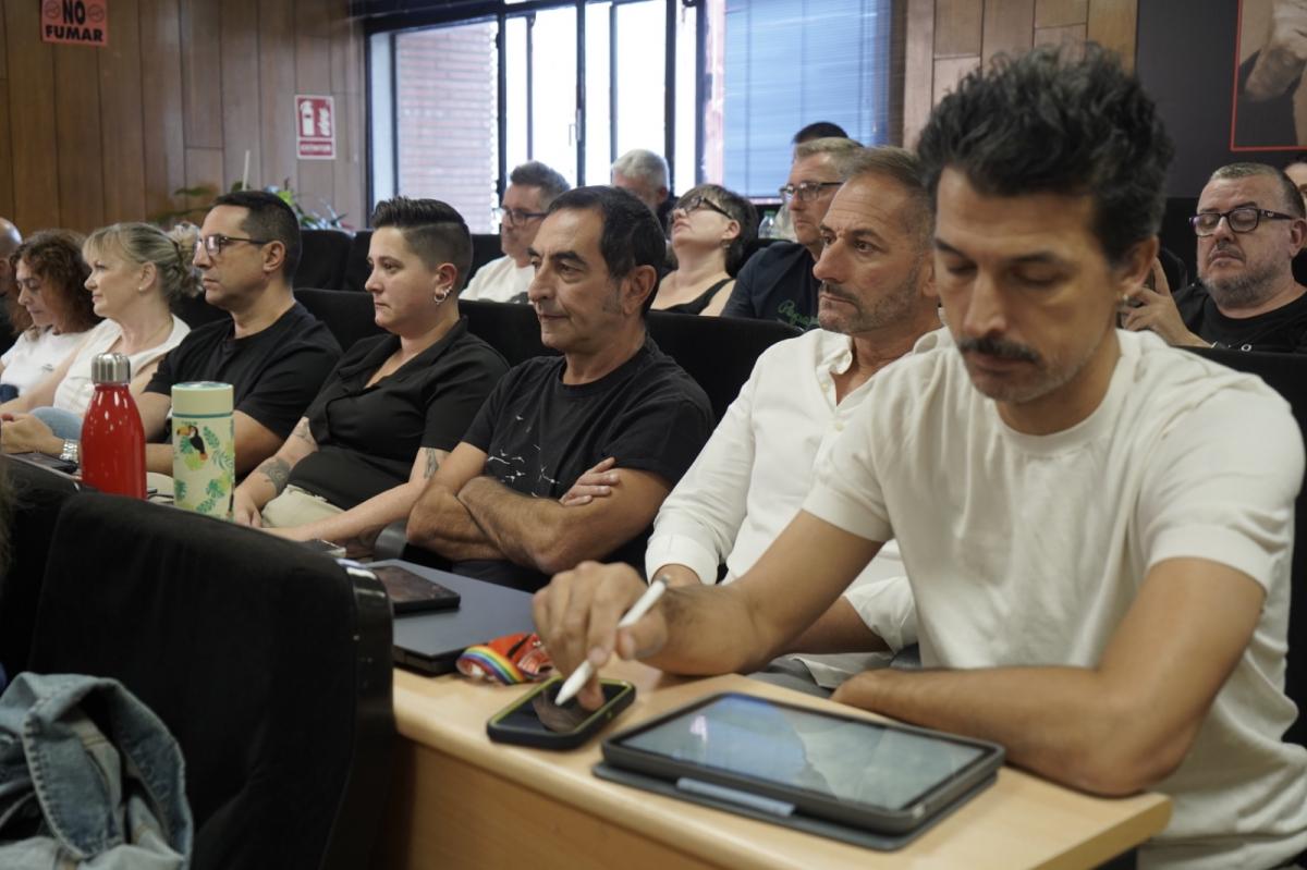 Consejo federal en la Sala 13 Rosas de CCOO de Madrid