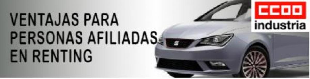 Oferta vehculos de renting