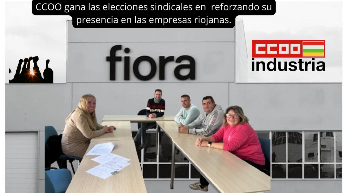 CCOO gana las elecciones sindicales en Fiora de Nájera