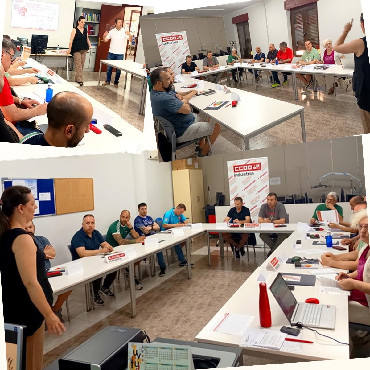 CCOO Industria Sigue Adelante con la Formación en Salud Laboral a nuestros RLPT de Salamanca