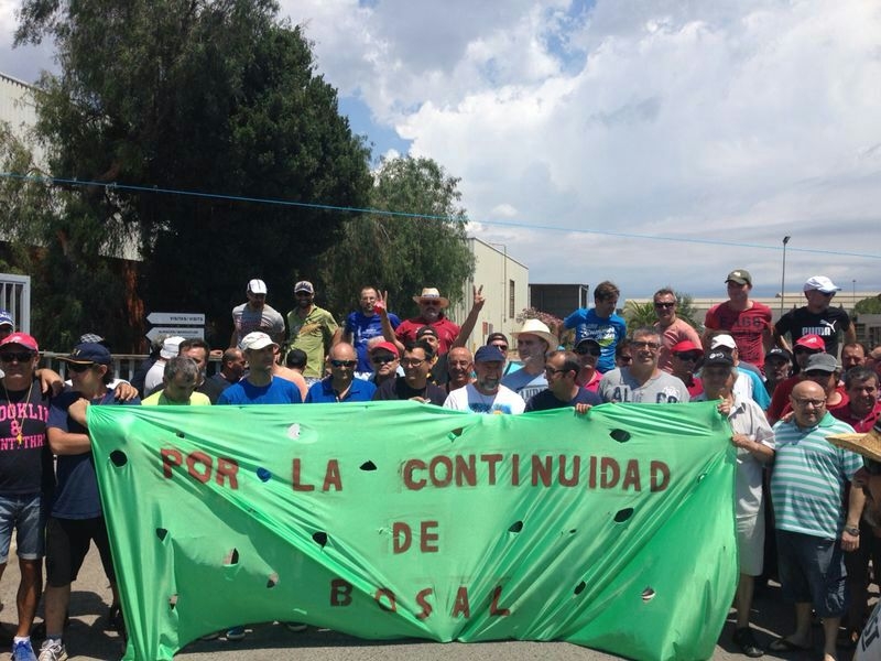 los trabajadores de bosal