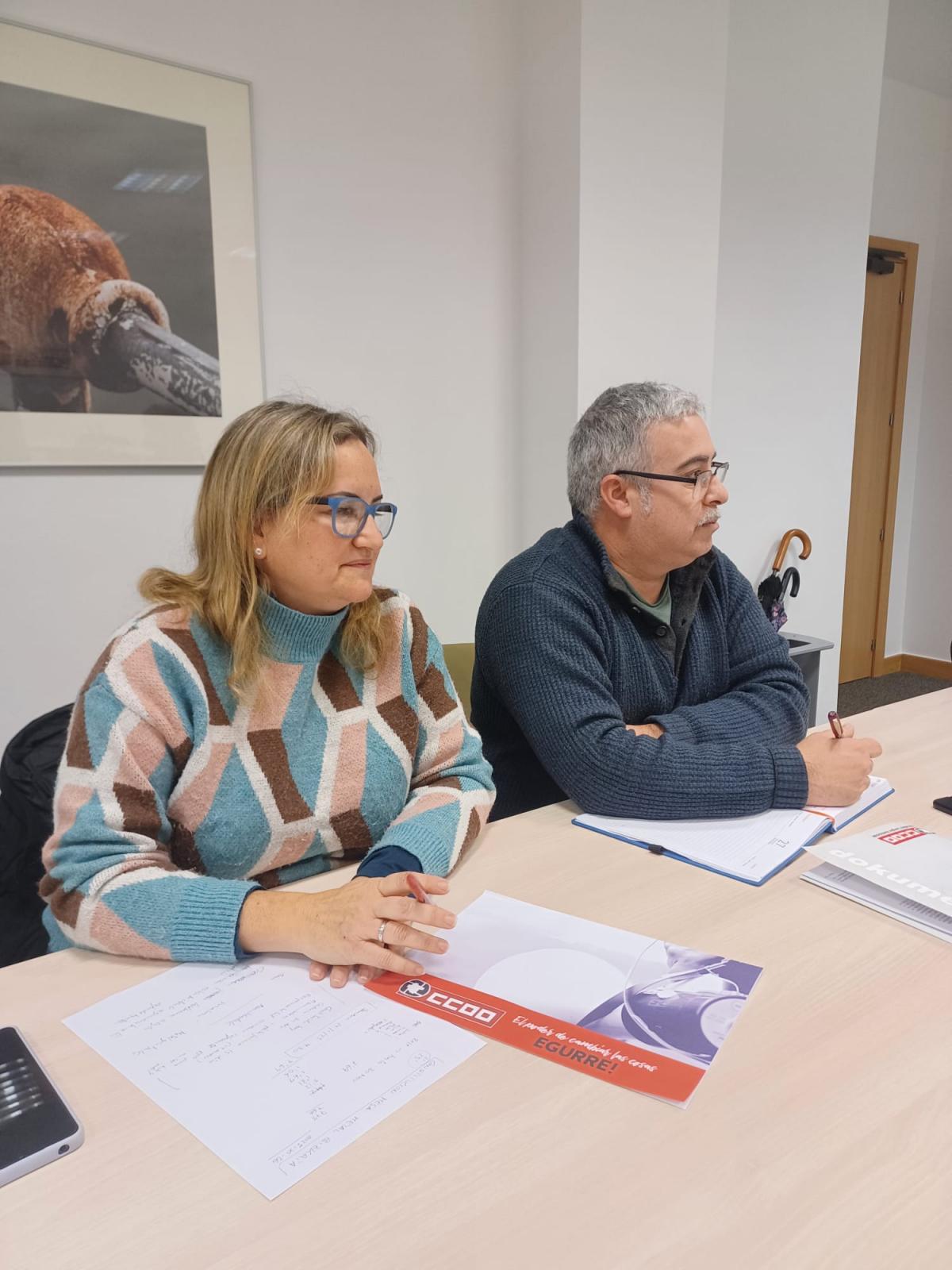 Constitución mesa Metal Bizkaia