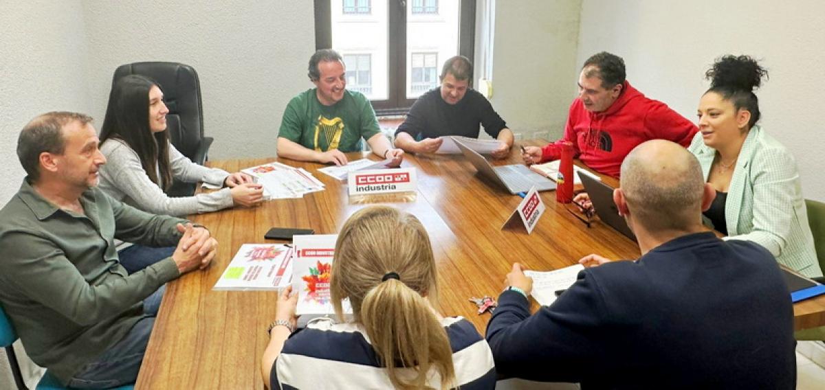 Encuentro de Secciones Sindicales de CCOO Industria Salamanca