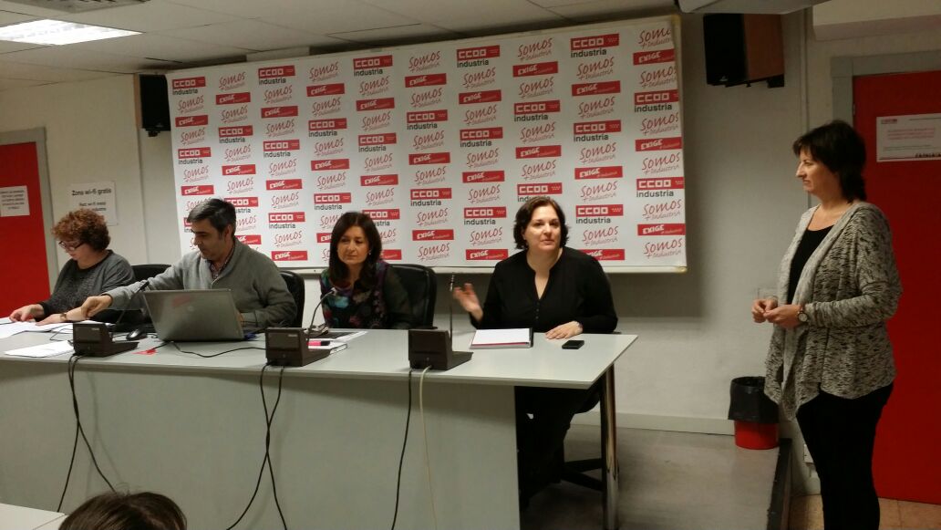 Asamblea informativa celebrada en Madrid 