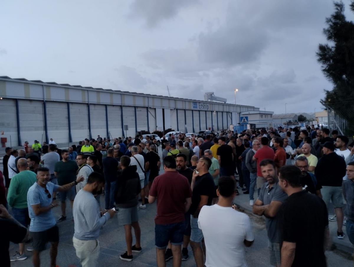 La huelga del metal de Cdiz, esta maana