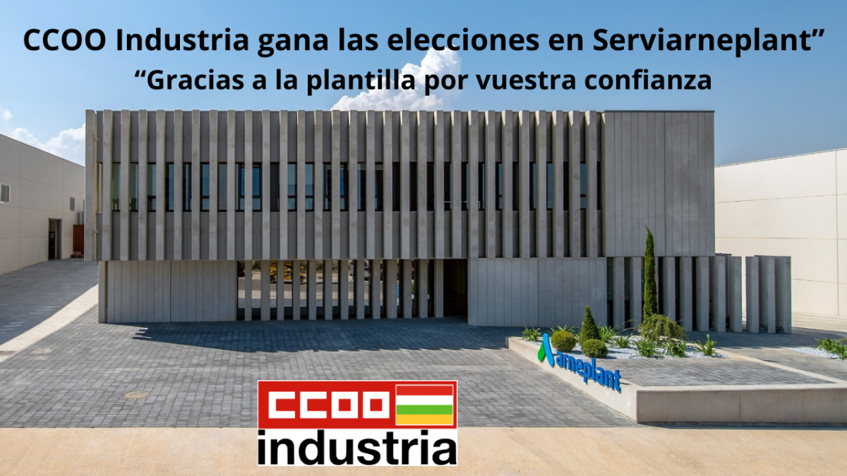 Serviarneplant (Arnedo), donde CCOO Industria ha ganado las elecciones sindicales.