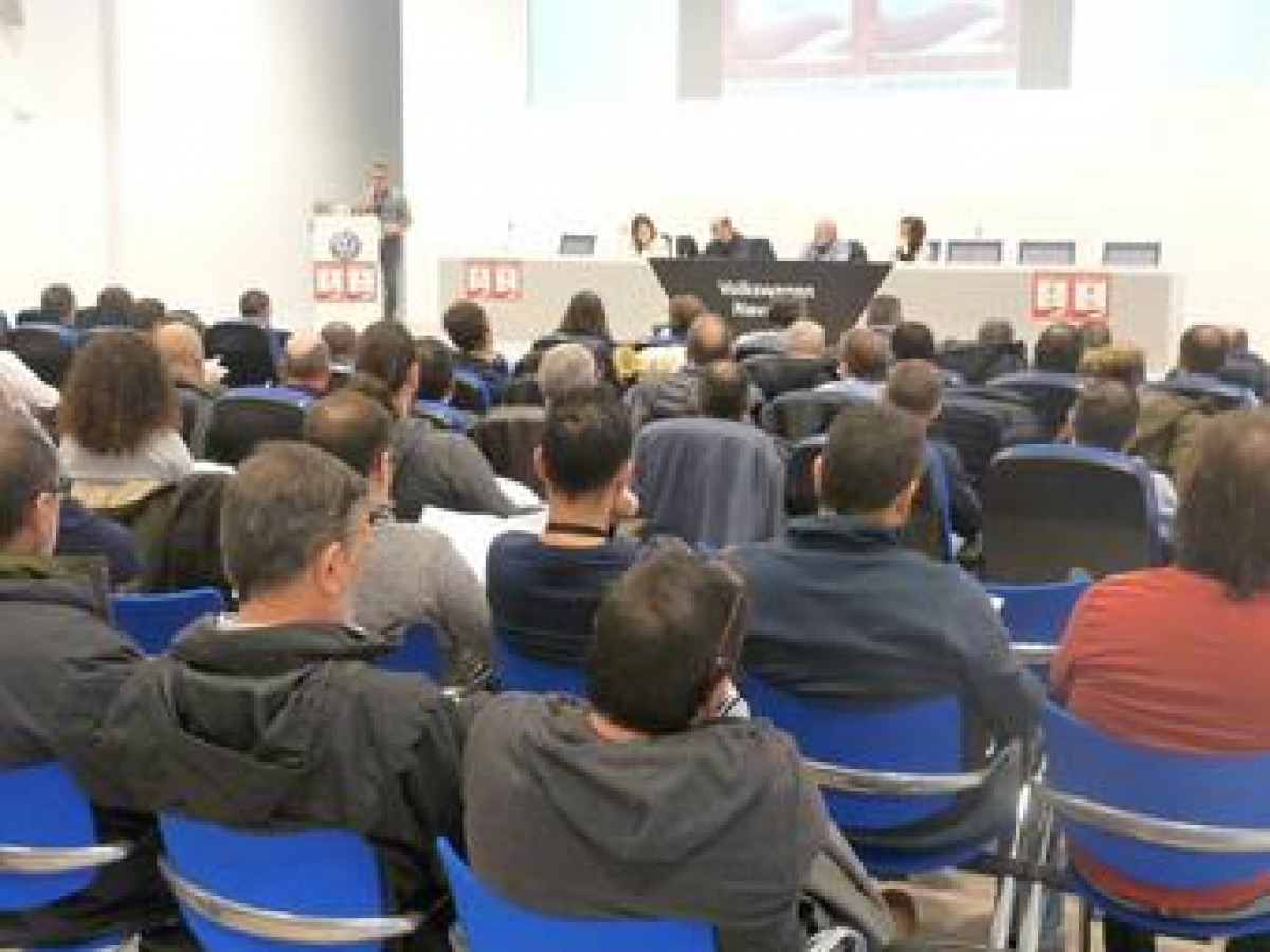 Asamblea de CCOO en VW