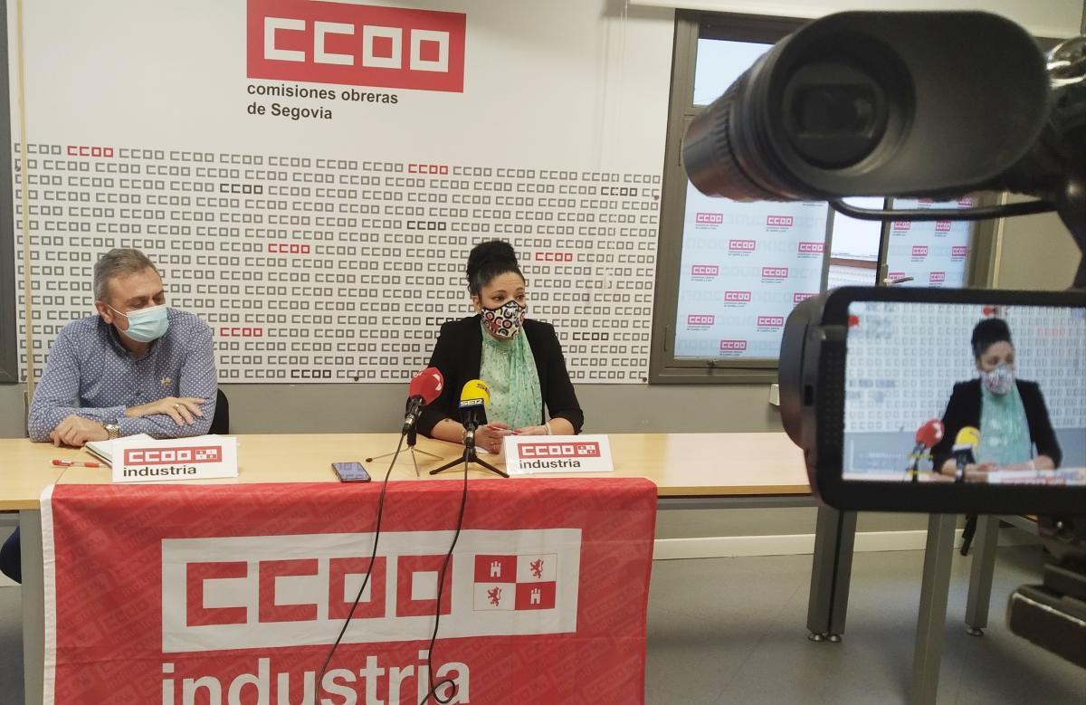 Inico de la Campaña de CCOO Industria Segovia Inicia para Erradicar la Subcontratación en el Sector Agroalimentario