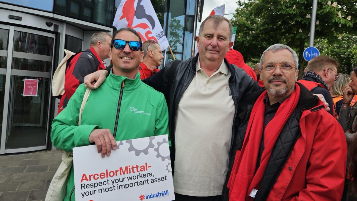 IndustriALL Global Union e industriAll European Trade Union instan a ArcelorMittal a respetar los derechos de los trabajadores ante la jornada de acción previa a la junta general anual
