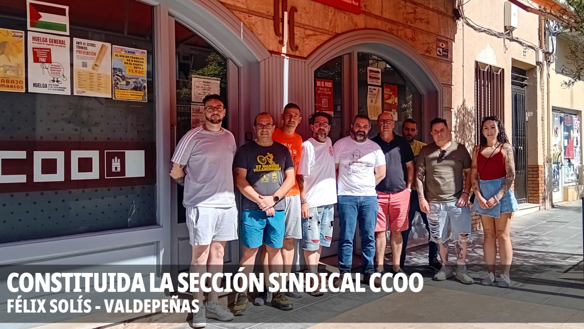 Sección Sindical CCOO Felix Solís-Valdepeñas.