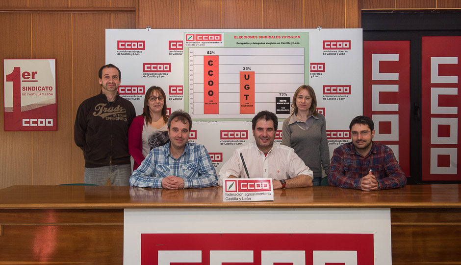 Ejecutiva FEAGRA-CCOO CyL