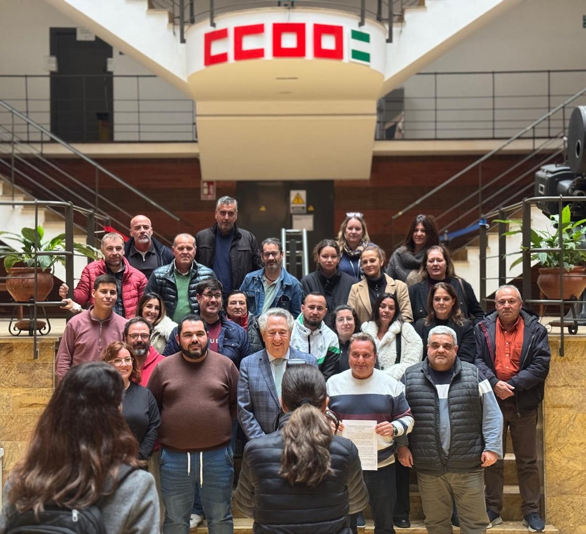 Documento del acuerdo para todos los trabajadores de La Cartuja Sevilla.