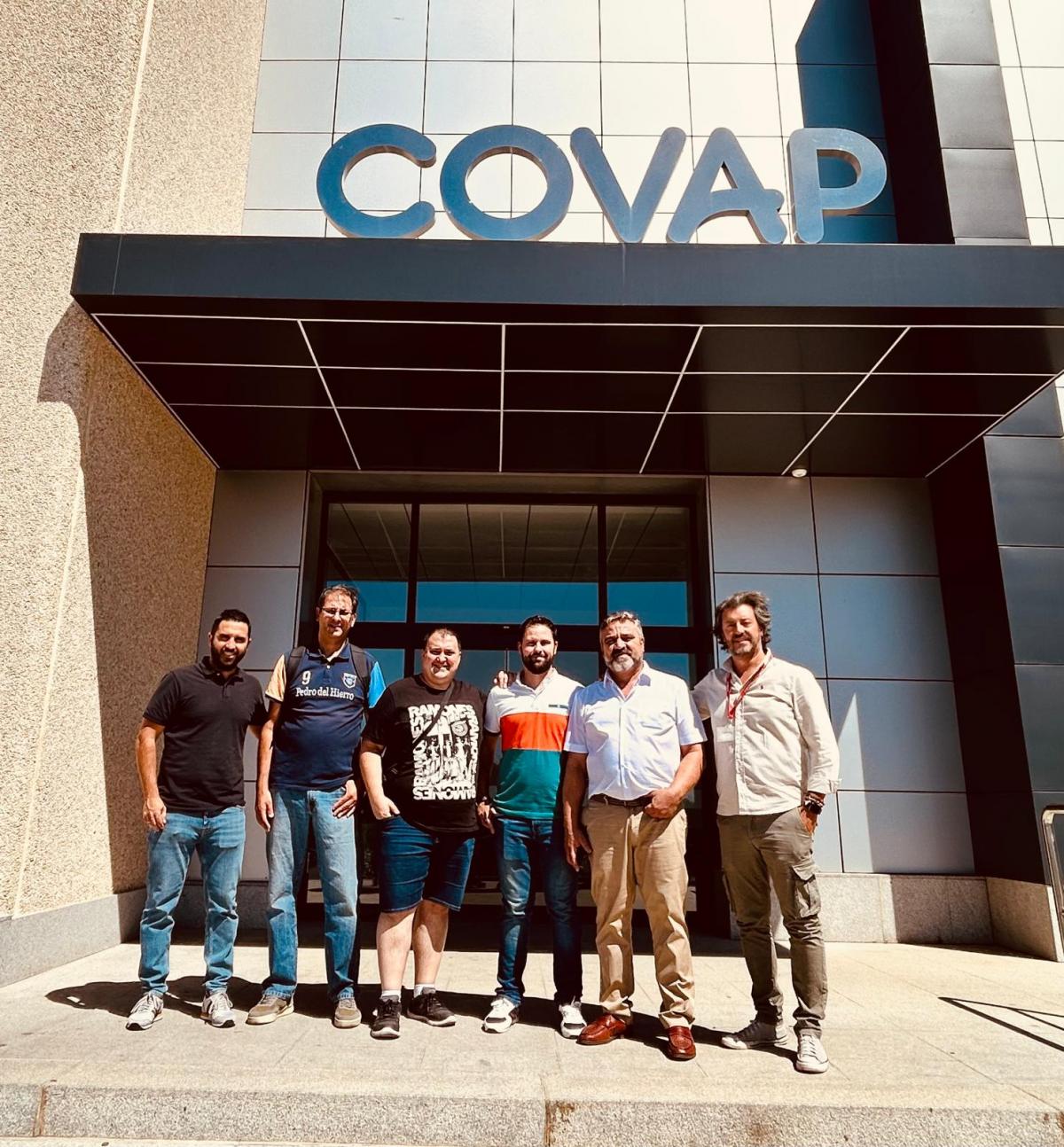 Representantes de CCOO tras las elecciones en COVAP, en donde el sindicato ha irrumpido con 5 delegados.