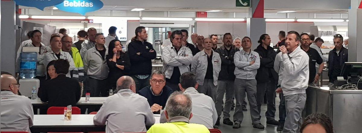 Asamblea de trabajadores y trabadoras de Nissan