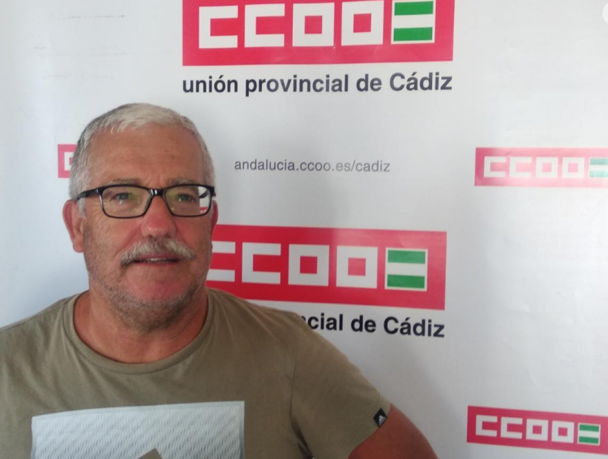 Juan Linares, SG CCOO Industria Cádiz