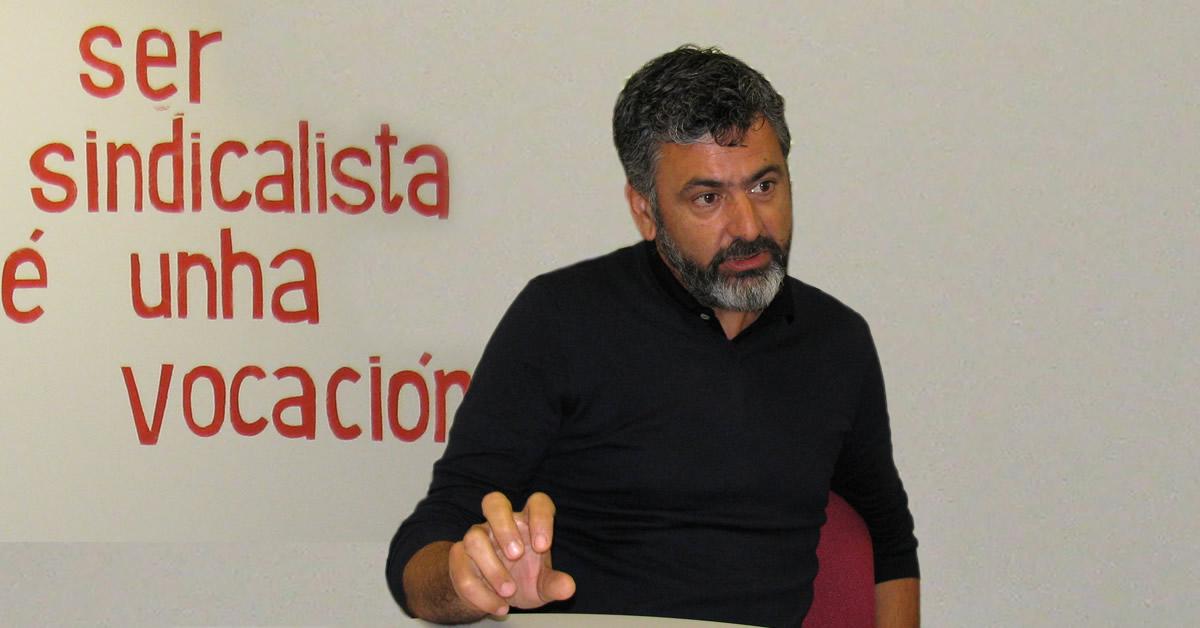 Ramn Sarmiento, secretario xeral de CCOO