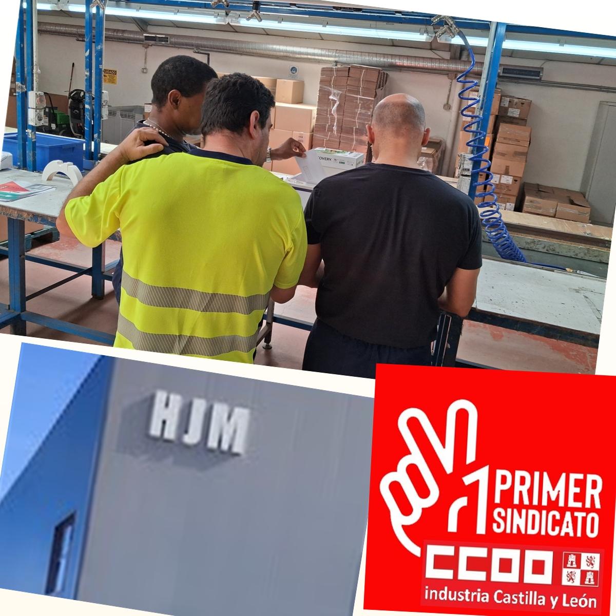 CCOO Industria Salamanca Revalida la Totalidad del Comite de Empresa de HJM