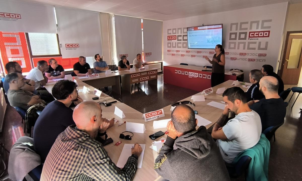 CCOO Industria Forma a su Representación Legal de las Personas Trabajadoras de Palencia en Planes de Movilidad