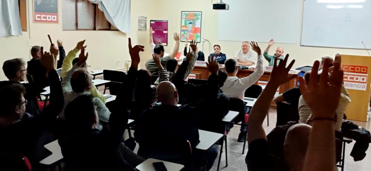 Ratificación del Pre-Acuerdo del Convenio Siderometalúrgico de Palencia por la Afiliación de CCOO