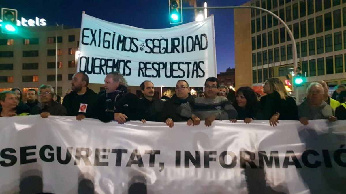 Una manifestacin ciudadana recorri el centro de Tarragona