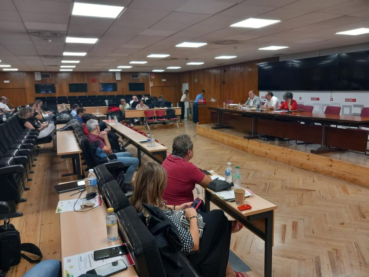 Segunda mesa de trabajo, con José Antonio Moreno Díaz y Ana Isabel del Pozo Gallardo