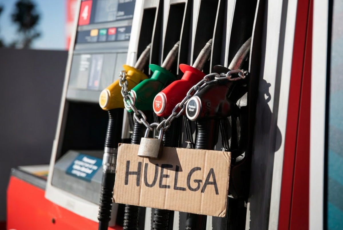 HUELGA EN LAS GASOLINERAS