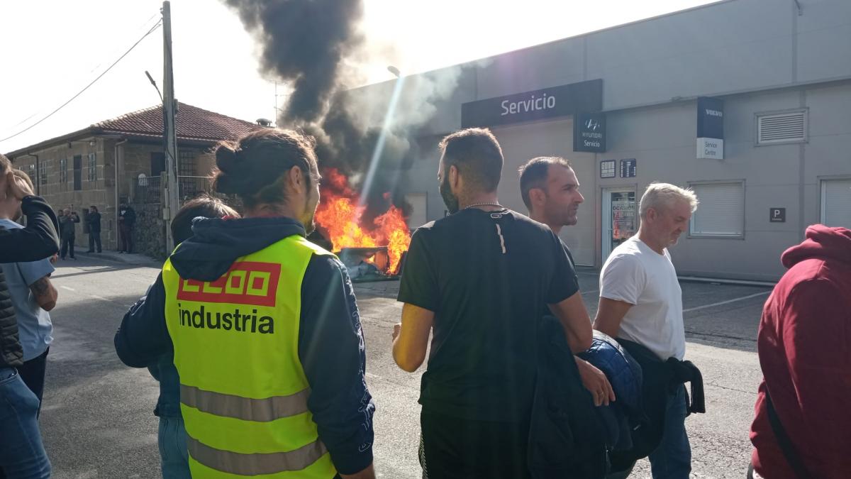 Arranca a Folga Indefinida no Metal de Ourense.
