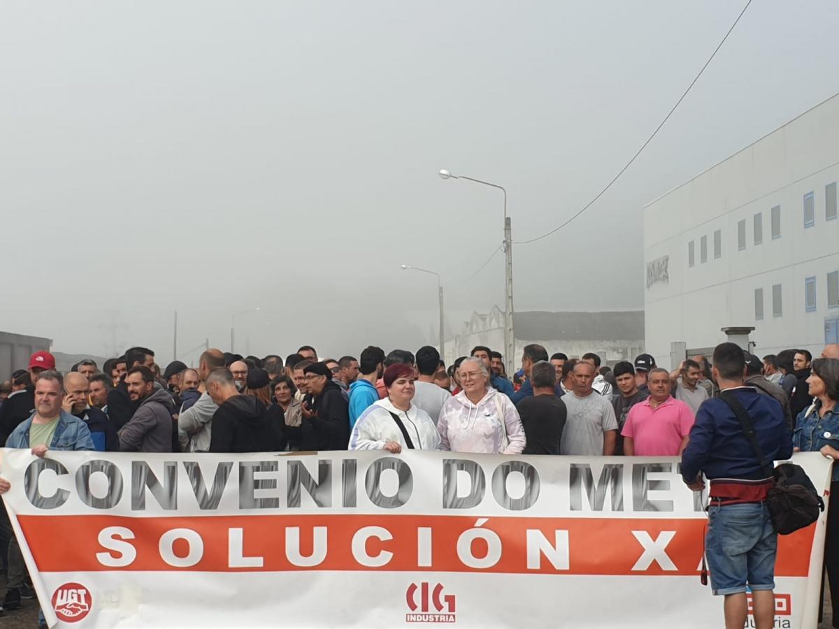 2º día de Folga no Metal de Pontevedra