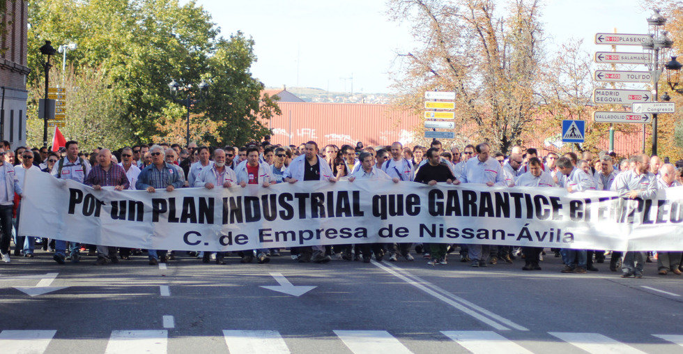 Manifestacin que el 31 de octubre recorri las calles de vila / Tribuna 