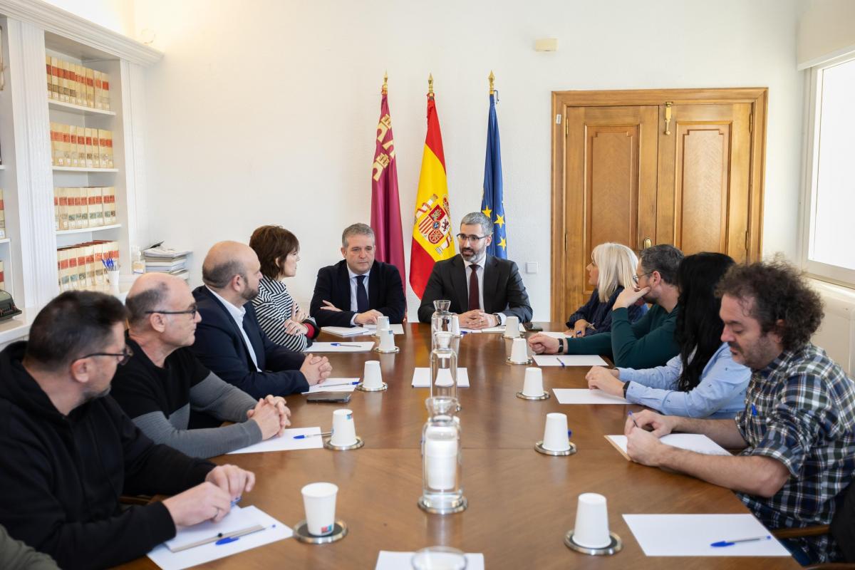 reunion de CCOO Industria con la delegacion de gobierno