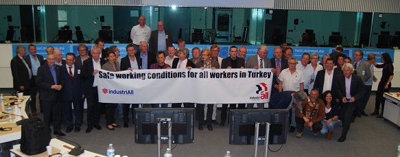 El comit ejecutivo de industriAll Europe exige mejores condiciones laborales en Turqua