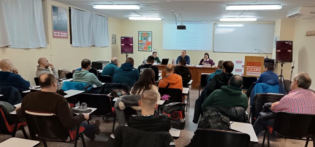 Asamblea Creacción de la Plataforma Reivindicativa de CCOO para el Convenio de la Industria Siderometalúrgica de Palencia