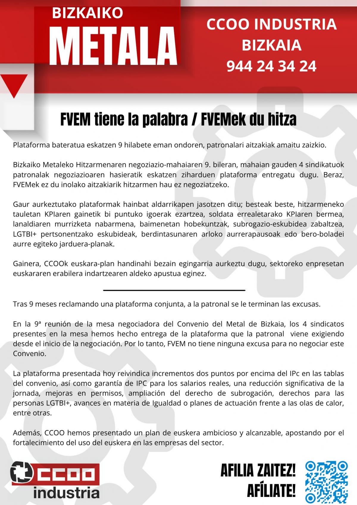 Metal Bizkaia reunión 9