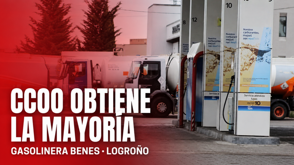 CCOO obtiene la mayoría en las elecciones sindicales celebradas en la gasolinera Benes