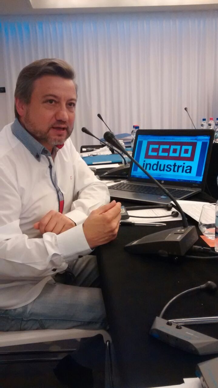 Jos Luis Villares, responsable de Industrias Extractivas de CCOO de Industria