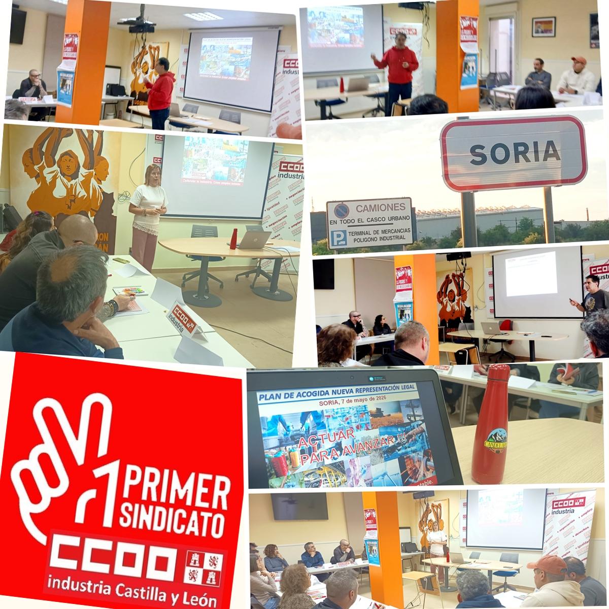 Plan de Acogida a la Nueva Representación Legal de las Personas Trabajadoras de CCOO Industria Soria