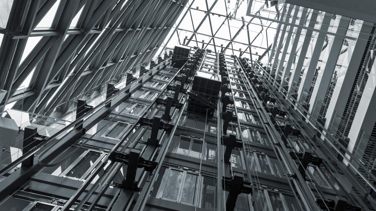 Ascensor Ascendiendo