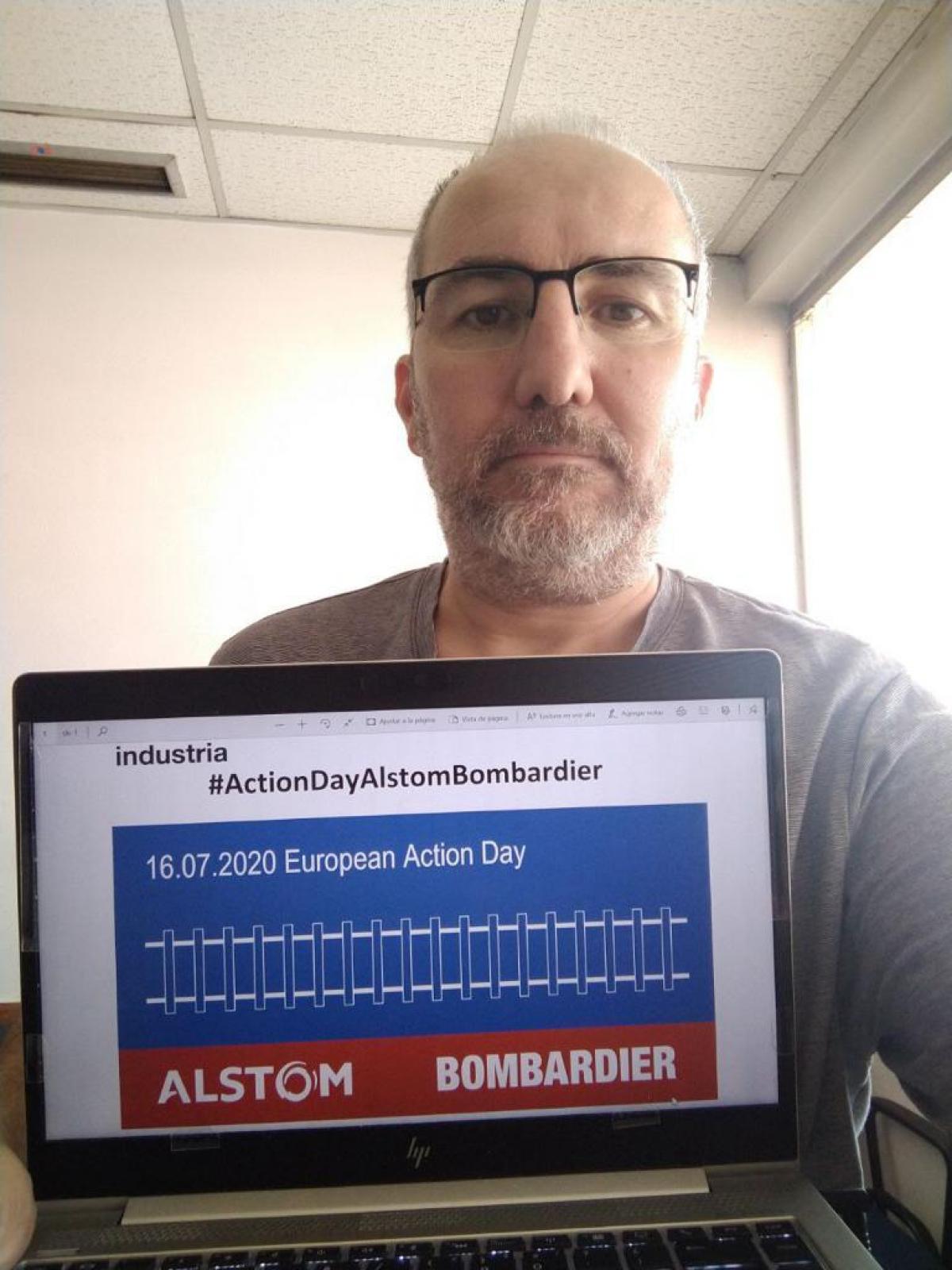 #ActionDayAlstomBombardier