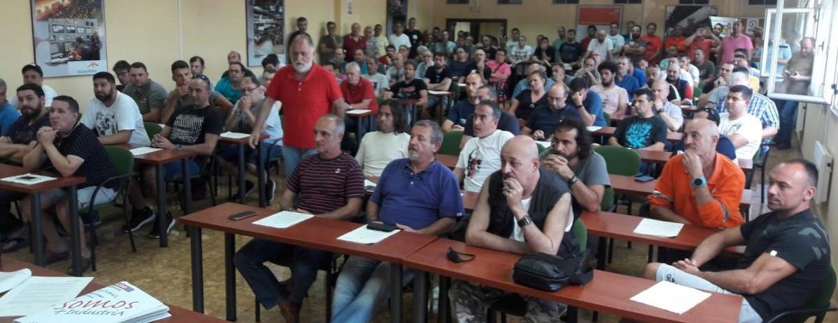 Asamblea en ArcelorMittal Asturias