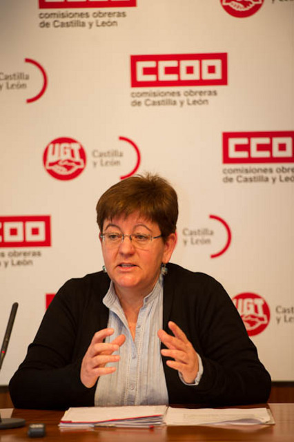 Eva Espeso, Secretara de Mujer de CCOO CyL