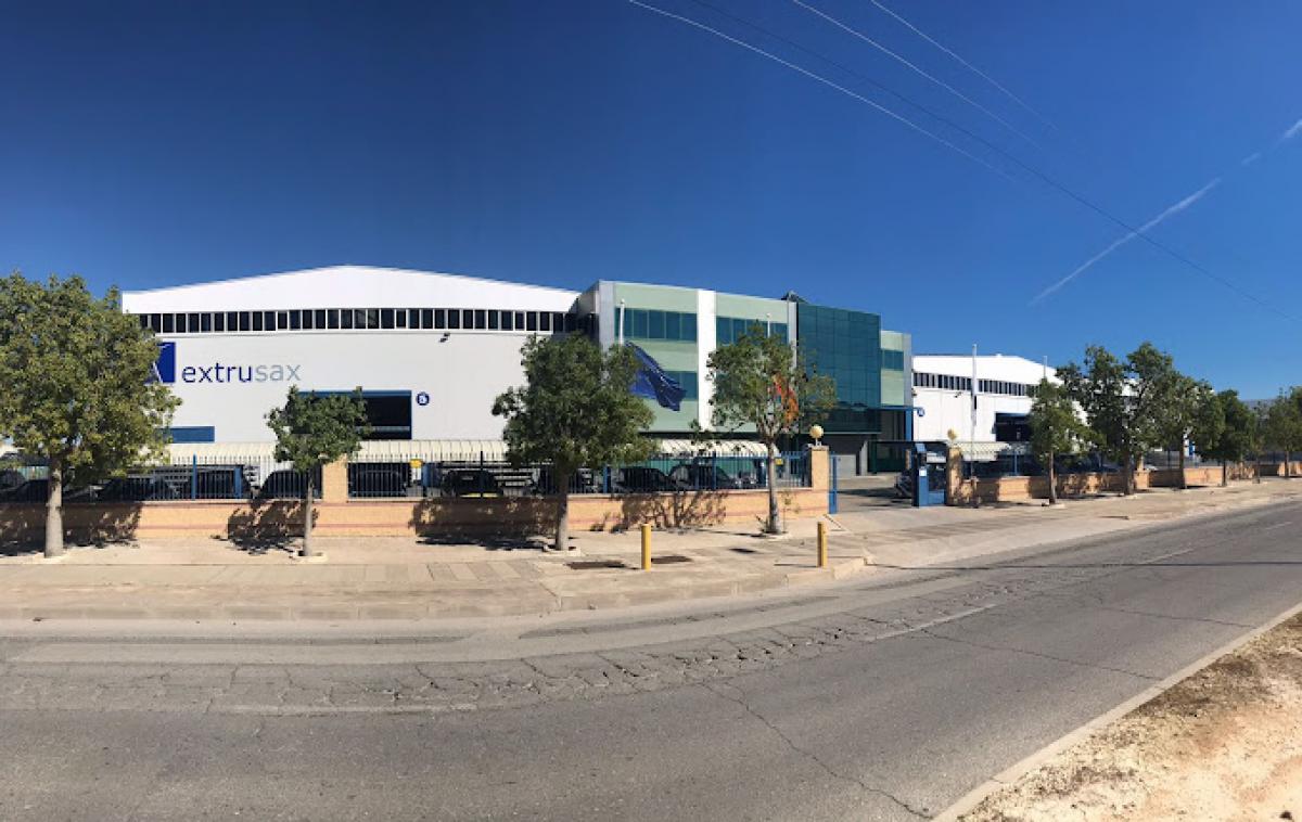 Instalaciones de la empresa EXTRUSAX en Alcantarilla, Murcia