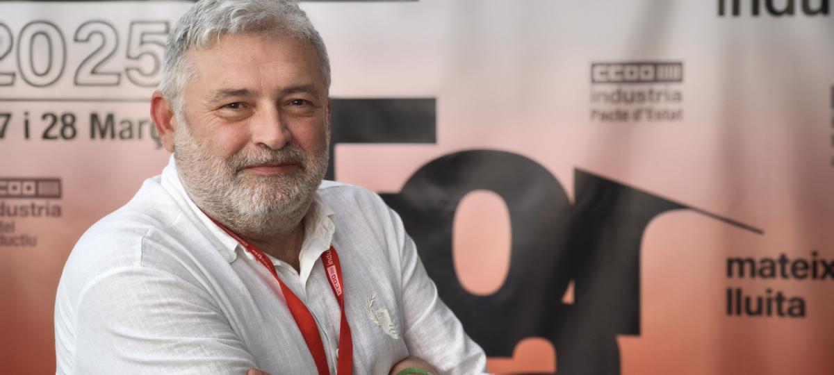 Juan Jos Picazo, secretario general CCOO Industria PV