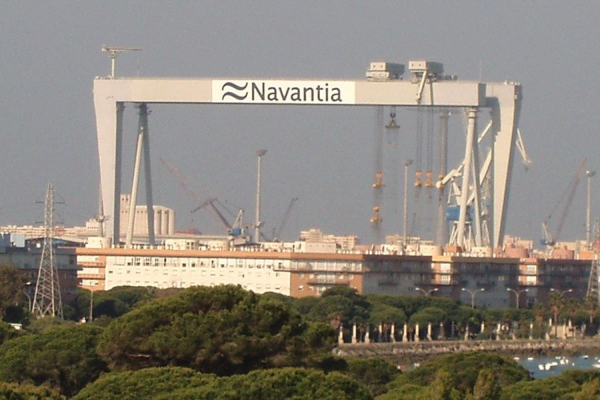 Astilleros de Navantia (Cádiz)