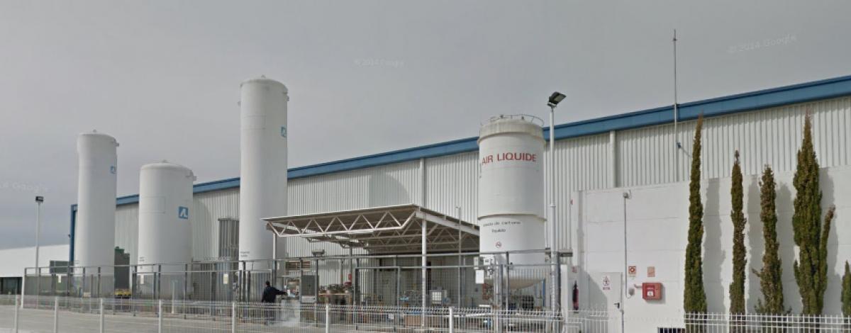 Instalaciones de Air Liquide en Moncada